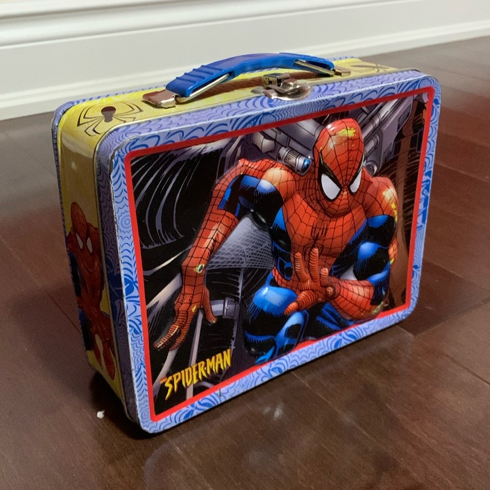 Vintage Lunch Marcel Tin Lunch box